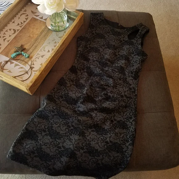 Black Lace Mini Bodycon Dress from Europe - Picture 9 of 10